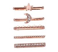 Lurrose 5 Pezzi Charms per Cinturino Decorativi per Bracciali e Smartwatch Leggeri e Facili Installare Design