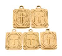 Lurrose 5 Pezzi Ciondolo A Croce Gioielli Ciondolo Crocifisso Piccole Croci Per Artigianato Ciondoli Per Artigianato Collana Con Croce Ciondoli