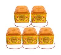 Lurrose 5 pezzi di carta per il degli antenati, in carta, per il sacrificio, per il festival di Qingming, per i funerali, per il culto degli antenati