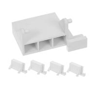 Lurrose 5 Pezzi Ganci Porta in Plastica Supporto Asta Interruttore Apertura e Chiusura per Modelli Ricambi Sostitutivi per Riparazioni Facili e Funzionali