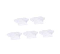 Lurrose 5 Pezzi Magliette Morbido Tessuto per Abbigliamento Base per Peluche con Facile da Indossare per Giochi e