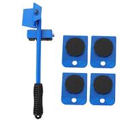 Lurrose 5 Pezzi strumento sollevatore furniture sliders Sollevatore per elettrodomestici cursori dell'apparecchio mobili in movimento kit cursori per sollevatore per mobili sollevare Blue