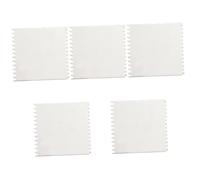 Lurrose 5 Pz Spatola in Ceramica Kit di Argilla Ceramica Strumenti di Ceramica Plastilina Ruota di Ceramica Forniture Artigianali in Ceramica Polimero Acciaio Inossidabile Silver