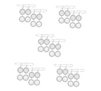 Lurrose 5 Set Brooch Per Stampa Caldo Da Ciondoli Personalizzabili Per Foto E Arte Accessori Unici Per Decorazioni Fai Da Te 4 Pezzi * 5