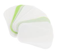 Lurrose 50 Pezzi Foglietti Sapone da Viaggio Ricarica Bianco | Carta Sapone Pratica e Comoda, per Viaggi di Lavoro e Barbecue, Confezione Ricarica Bianca