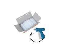 Lurrose 5000pezzi Dispositivo Per Etichettatura Dispositivo Per Etichettatura Marchi Etichette Con Punta Ad Ago Materiale Plastica Colore Blu e Bianco Dimensione Punte Incluse