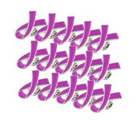 Lurrose 50pezzi Spilla Smaltata Di Sensibilizzazione in Lega Design Nastro Simbolico Colori Vividi Resistenti Allo Sbiadimento Per Eventi Di Beneficenza e Accessori Per Consapevolezza Sani