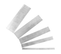 Lurrose 5pezzi Raschietti Per Mobili in Acciaio Al Manganese Utensili Per Levigatura e Lucidatura Ad Alta Resistenza Duraturi e Riciclabili