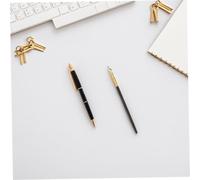 Lurrose 6 Pezzi a Immersione Da Per Disegnare Penne Cinesi Per Calligrafia Pittorica Dip D'oca D'oro Metallo