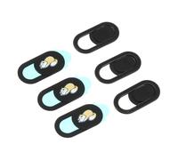 Lurrose 6 Pezzi Copertura Webcam Scorrevole Privacy Design Ultra Sottile per Laptop e Tablet Protezione Peeping e Hacking Sicurezza per Tua Privata