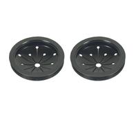 Lurrose 6 pezzi di paraspruzzi per tritarifiuti, deflettore per lavello largo 8 cm/3,2 pollici, tappo in plastica per prevenire schizzi di acqua e cibo, accessori per tritarifiuti da cucina