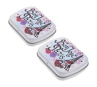 Lurrose 6 Pezzi Scatola Di Immagazzinaggio Scatola Di Per Biscotti Supporto Pratico Ermetico Organizzatore Di Gioielli Portatile Di Di Stoccaggio Mini Di Caramelle