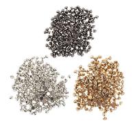 Lurrose 6 Rivetti Punk in plastica Perlina con Borchie a Punta Cucire Il Rivetto Borchie per Accessori Borchie per Cuoio e Abbigliamento Rivetti per Tessuto Scarpe Fai da Te Picco