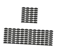 Lurrose 72 Paia Nasello Per Occhiali Naselli Per La Riparazione Degli Occhiali Naselli Adesivi Per Occhiali Kit Riparazione Occhiali Gel Di Silice Strisce Nasali Occhiali Da Sole