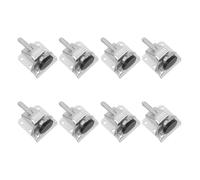 Lurrose 8 Pezzi Piedini Regolabili per Mobili con Vite e Fermaglio di Bloccaggio Livellatori Pesanti Base Protettiva Antigraffio Supporto Stabile per Armadi Tavoli e Scaffali su Pavimenti