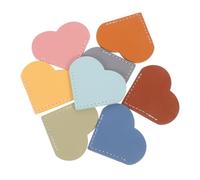 Lurrose 8 Pezzi Segnalibro D'amore Titolare Dei Segnalibri Estetico Angoli Delle Foto Segnalibri Angolari a Accessori Del Libro Pvc