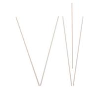 Lurrose Accessori per Forni Ceramici 5pezzi Bacchette Refrattarie Bianco per Appendere Perline e Ciondoli Utensili per Studi Professionali
