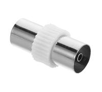 Lurrose Adattatore Coassiale Per Antenna Tv Connettore Femmina-femmina Supporto Per Collegamento Satellitare Raccordo Per Installazione Antenna Adattatore Compatibile Diverse Tv