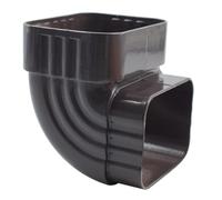 Lurrose Adattatore Gomito Scarico Grondaia Connettore per Tubo Pluviale Resistente Alle Intemperie Estensione Canalina Condizionatori e Aspirapolvere