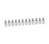 Lurrose Adattatore Portalampada da 4 Pezzi E14 a G9 in Metallo e Plastica, Pratica Conversione per Lampadine Led, Facile da Conservare in Casa e Ufficio