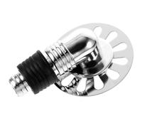 Lurrose Adattatore Resistente e Facile da Installare per Scarico Lavatrice in Acciaio Inossidabile e Abs, Connettore Angolo 90 Gradi Stili multipli per Scantinato e Bagno Stili multipli