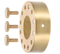 Lurrose Anello Di Copertura Del Paralume in Rame Supporto Per Paralume in Vetro Bocca Rovesciata Parte Di Ricambio Per Lampade Da Soffitto