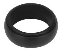 Lurrose Anello in Silicone Nero Design Resistente senza Odore Anello Sportivo per Allenamento della Forza di Presa e Decorazione per Atleti e Terapia Fisica