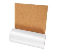 Lurrose Bacheca Sughero Autoadesiva Spessore Rotolo per Decorazione Muro Lavagna Scrivibile per e Scuola Materiale Naturale Adesivo Resistente