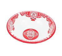 Lurrose Bacinella smaltata zuppa spessa bacinella di minestra contenitori ciotola da portata smaltata ciotola smaltata bacino smaltato zuppiera d'epoca smalto