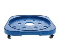 Lurrose Base per Bombola di Gas Ruote e Design a Rete Ventilato, Supporto Portabombola per Serbatoio Propano da Esterno e Uso Cucina