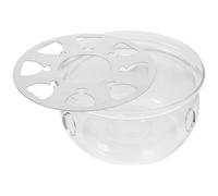 Lurrose Base Riscaldante in Vetro per Teiera Portacandele Antiscivolo, Supporto Scalda Teiera per Uso Domestico, Accessorio per Cerimonia del Tè Adatto a Casa, Ufficio e Sala da Tè