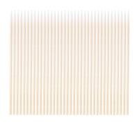 Lurrose Bastoncini di Cotone 400 Pezzi Punta Singola in Cotone e Legno Usa e Getta, Leggeri Lunghezza 7cm, per Applicazioni Cosmetiche e Progetti di Pittura