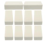 Lurrose Blocchi di Schiuma Floreale Secca 10 Pezzi Bianco per Composizioni Floreali e Bouquet, Base Resistente per Fiori Freschi Uso Quotidiano