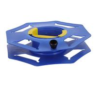 Lurrose Bobina di Cavo di Plastica Blu Portatile con Avvolgimento Manuale, Bobina per Prolunga da Garage Resistente, Supporto per Filo Aperto per Campeggio e Lavori di Cablaggio