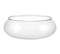 Lurrose Boccia per Pesci da Tavolo in Vetro Trasparente, Piccola Vasca per Pesci per Piante Betta, Terrario, Decorazione per Ufficio E Casa