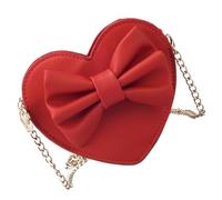 Lurrose Borsa Cuore Donna Tracolla Catena Capiente e Versatile Monospalla per Shopping, Viaggi e Party Moda Giovane