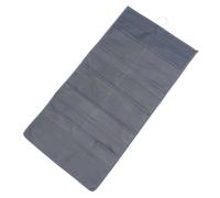 Lurrose Borsa da Appendere al Muro per Calzini con Doppia Faccia Organizer Grigio con Scomparti Portabiancheria Salvaspazio per Camera e Armadio