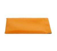 Lurrose Borsa Portaocchiali in Pelle PU Gialla, Leggera e Tascabile | Custodia Morbida Multiuso, Protegge Lente e Montatura, Pratica da Portare in Borsa, Auto e Viaggio