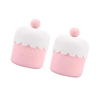 Lurrose Bottiglie Schiumogene per Viso 2 Pezzi, Dispenser Manuale per Gel Detergente in Plastica Resistente, Tazze per Produzione Schiuma Delicata, Strumenti per Pulizia Stile Casuale