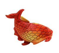 Lurrose Cappello per Ragazzo Ragazza a Forma di Pesce Copricapo Rosso Morbido per Feste in Maschera e Weekend Divertenti