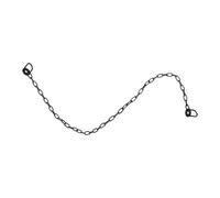 Lurrose Catena di Sicurezza per Recinzione Esterna 8 Mm in Metallo Resistente alle Intemperie Connettore, Maglie per Barriera di Protezione Fiume e Controllo Folla, per Cantieri e Aree