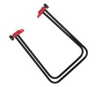 Lurrose Cavalletto per Manutenzione Bici Supporto Regolabile e Base Antiscivolo, Gancio in Plastica Che Non Danneggia Telaio, Adatto a Bici da Corsa e Mountain Bike