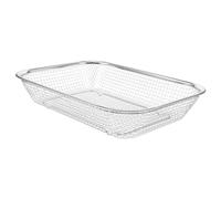 Lurrose Cestello Per Lavastoviglie in Acciaio Inox 304 Porta Posate e Bacchette Resistente Per Utensili Da Cucina Cestino Porta Stoviglie Medio Adatto Per Lavastoviglie Professionali