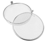 Lurrose Cestino Rotondo in Acciaio per Lavastoviglie Portaposate in Metallo con Rete Resistente Organizer Utensili da Cucina Pratico e Duraturo Accessorio Multiuso per Stoccaggio Cucina