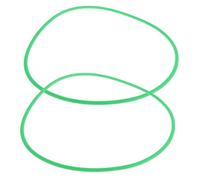 Lurrose Cinghia Rotonda in Poliuretano Pu Per Asciugatrice Set Da 2 Pezzi Cuscinetto Asciugatrice Installazione Facile Funzionamento Silenzioso Ricambio