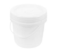 Lurrose Contenitore per Salviette Ricaricabile in Plastica 5l Coperchio Portatile per Viaggi e Uso Bagno, Secchio per Salviette Gettabili nel Wc, Dispenser Sicuro e Compatto per Auto