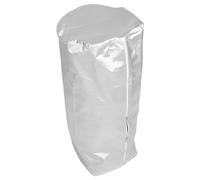 Lurrose Copertura Protettiva per Serbatoio del Gas da 15 Kg per Esterni e Campeggio, e Antipolvere, Protezione Solare per Bombola Gpl da Cucina Vestibilità Aderente in Colore Argento