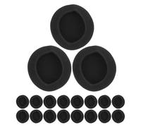 Lurrose Copri Auricolari in Spugna Morbida 55Mm 24 Pezzi Cuscinetti Auricolari di Ricambio per Cuffie Copertura Antipolvere per Uso Quotidiano e Gaming