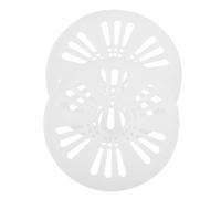 Lurrose Copri-centrifuga per Lavatrice e Asciugatrice, Tappo di Sicurezza in Plastica Diametro 24 Cm, Set 2 Pezzi per Sostituzione e Accessori Lavanderia