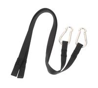 Lurrose Corda Crossover in Pezzi Nero e 2 Allenamento Nailon per Fitness Compatibile Cable Ab Machine Bicipiti e Addominali Macchina
